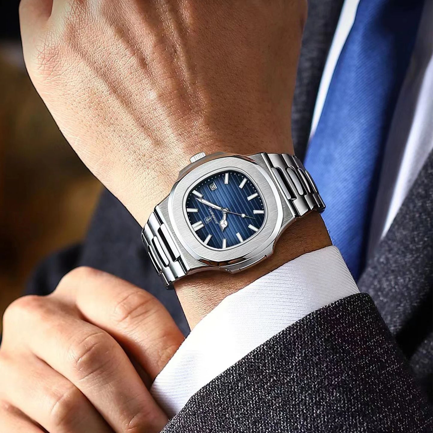 POEDAGAR Nautilus Luxury Watch SPL