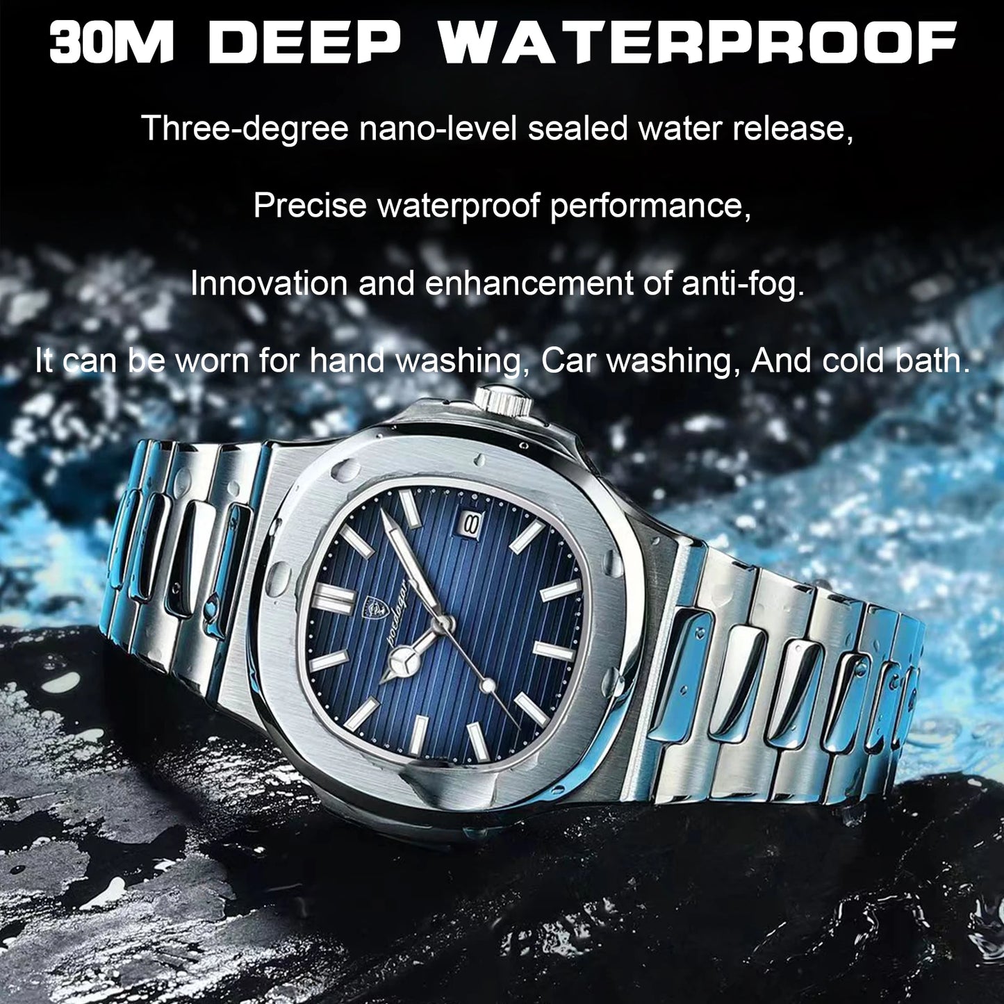 POEDAGAR Nautilus Luxury Watch SPL